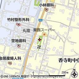 二之宮神社周辺の地図