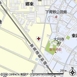 愛知県岡崎市合歓木町平池1周辺の地図