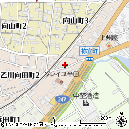 愛知県半田市祢宜町13周辺の地図