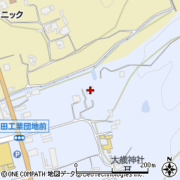 兵庫県三田市大原133周辺の地図