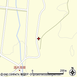 広島県庄原市口和町湯木490周辺の地図