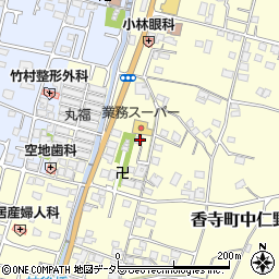 兵庫県姫路市香寺町中仁野145周辺の地図