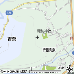 静岡県伊豆市門野原周辺の地図