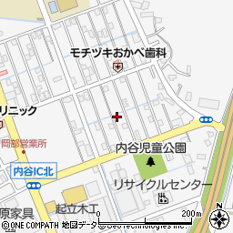 静岡県藤枝市岡部町内谷904-1周辺の地図