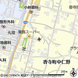 兵庫県姫路市香寺町中仁野41周辺の地図