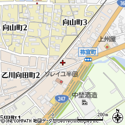 愛知県半田市祢宜町14周辺の地図