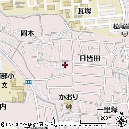 京都府宇治市五ケ庄岡本3周辺の地図