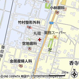 兵庫県姫路市香寺町中仁野246-1周辺の地図