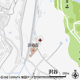 兵庫県三田市沢谷556周辺の地図