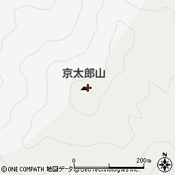 京太郎山周辺の地図