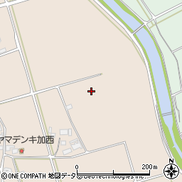 兵庫県加西市豊倉町周辺の地図