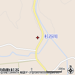滋賀県甲賀市甲南町杉谷3507周辺の地図