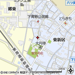 愛知県岡崎市下青野町柳原4-2周辺の地図