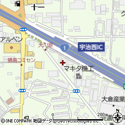 株式会社丸久小山園　槇島工場周辺の地図