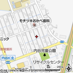 静岡県藤枝市岡部町内谷914-2周辺の地図