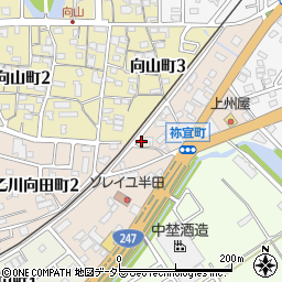 愛知県半田市祢宜町16周辺の地図
