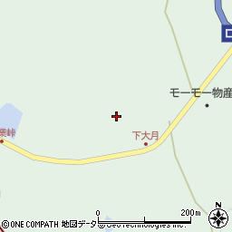 広島県庄原市口和町大月683周辺の地図