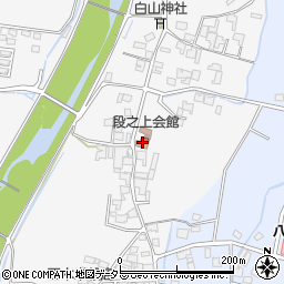 段之上会館周辺の地図