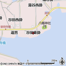 兵庫県宝塚市波豆（谷田東掛）周辺の地図
