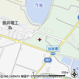 兵庫県加東市松尾295周辺の地図