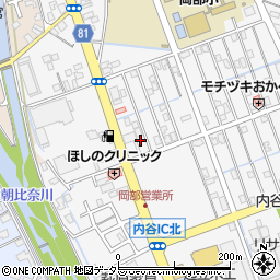 静岡県藤枝市岡部町内谷946-12周辺の地図