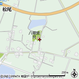 兵庫県加東市松尾76周辺の地図