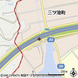 愛知県半田市三ツ池町周辺の地図