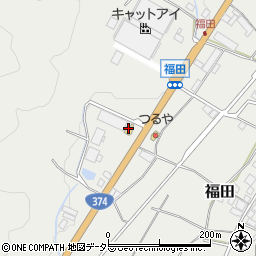 吉井特産館周辺の地図