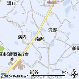 兵庫県宝塚市大原野南沢周辺の地図