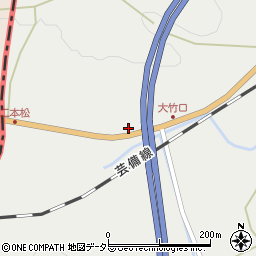 岡山県新見市哲西町大竹311周辺の地図