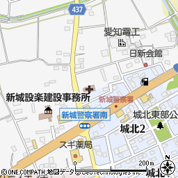 愛知県新城市片山東野畑周辺の地図