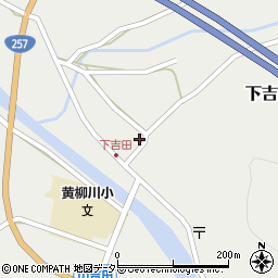 愛知県新城市下吉田紺屋平周辺の地図