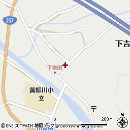 愛知県新城市下吉田（紺屋平）周辺の地図