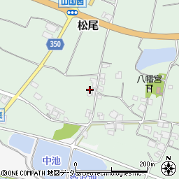 兵庫県加東市松尾217周辺の地図