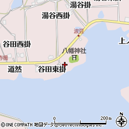 兵庫県宝塚市波豆谷田東掛2周辺の地図