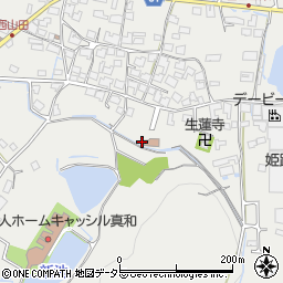 兵庫県姫路市山田町西山田578周辺の地図