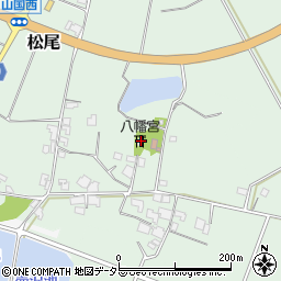 兵庫県加東市松尾87周辺の地図
