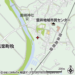 滋賀県甲賀市信楽町牧497周辺の地図