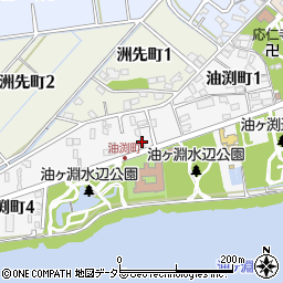 藤井周辺の地図