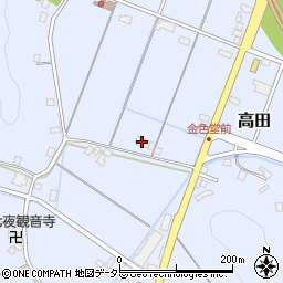 金色堂倉庫周辺の地図