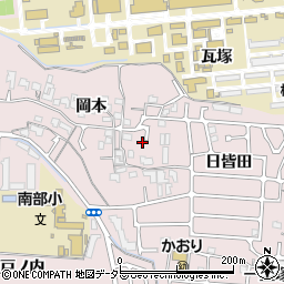 京都府宇治市五ケ庄岡本6-11周辺の地図