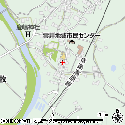 滋賀県甲賀市信楽町牧554周辺の地図