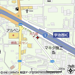 京都府宇治市槇島町十一103周辺の地図