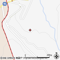 岡山県美作市上山203周辺の地図