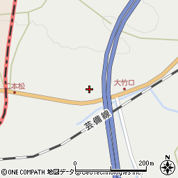 岡山県新見市哲西町大竹289周辺の地図