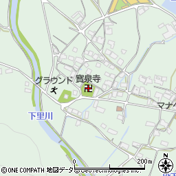 寳泉寺周辺の地図