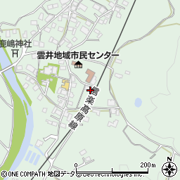 滋賀県甲賀市信楽町牧539周辺の地図