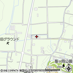 林田浄水場周辺の地図