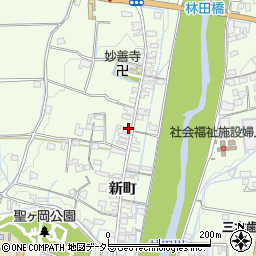 兵庫県姫路市林田町新町1107周辺の地図