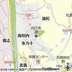 兵庫県川辺郡猪名川町北野池尻13周辺の地図